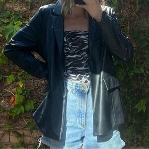 Peppermayo black blazer